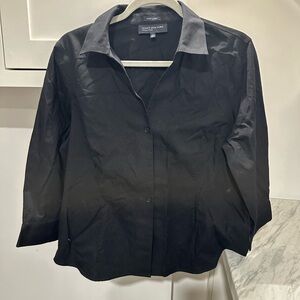 Jones New York Signature Black Shirt